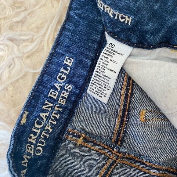 American Eagle Outfitters stretch denim shorts 00 - Picture 7 of 7